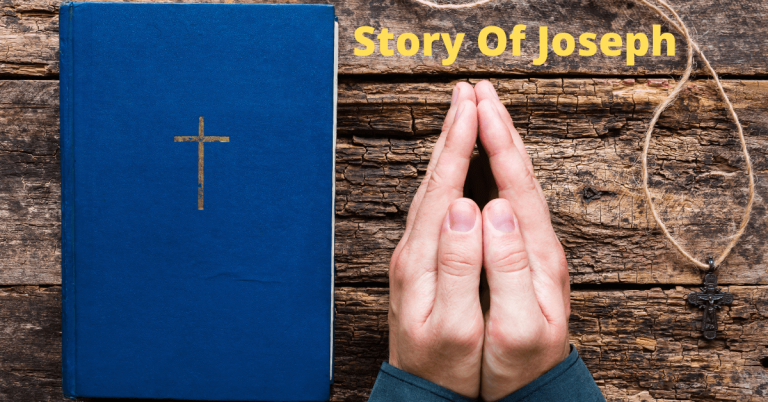 Story of Jesus with fold hands