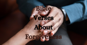 Bible verses about forgiveness